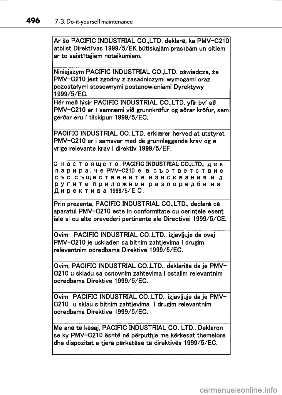 LEXUS RX300H 2017  Owners Manual 4967-3. Do-it-yourself maintenance
RC300h_EE(OM24740E) 