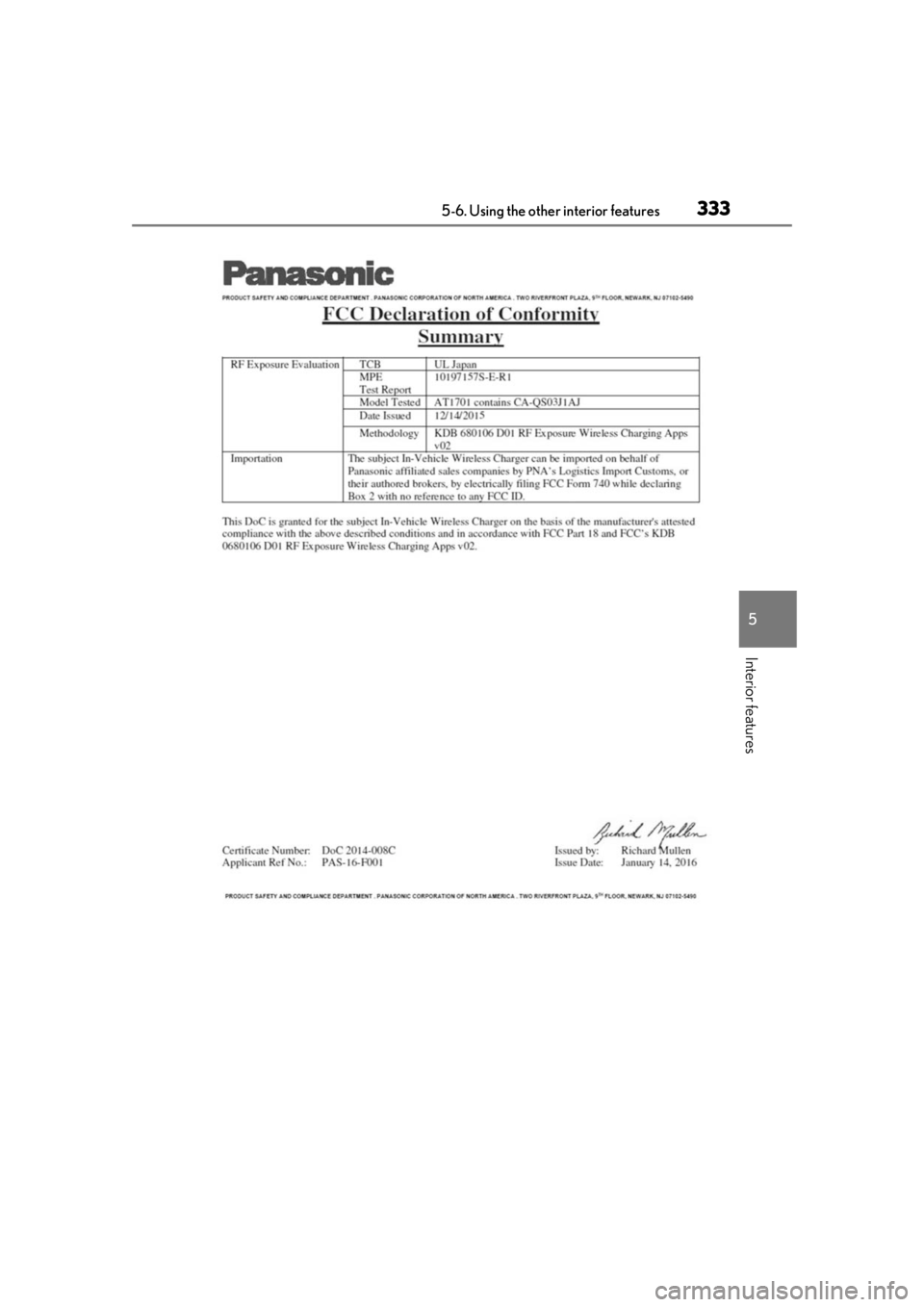 LEXUS RX350 2020 Owners Manual 3335-6. Using the other interior features
5
Interior features LEXUS RX350 2020 Owners Manual 3335-6. Using the other interior features
5
Interior features