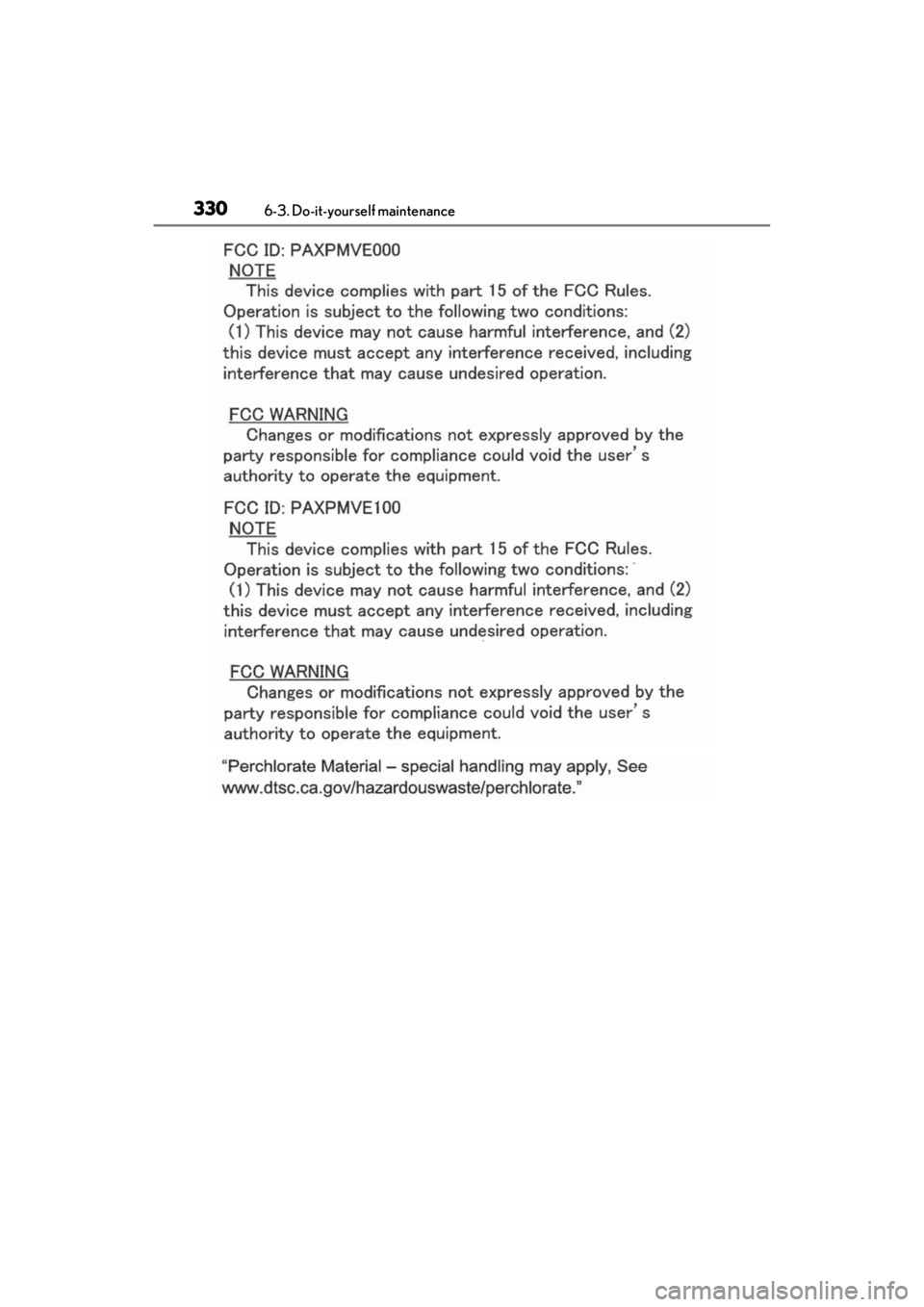LEXUS ES350 2021 Owners Manual 3306-3. Do-it-yourself maintenance LEXUS ES350 2021 Owners Manual 3306-3. Do-it-yourself maintenance