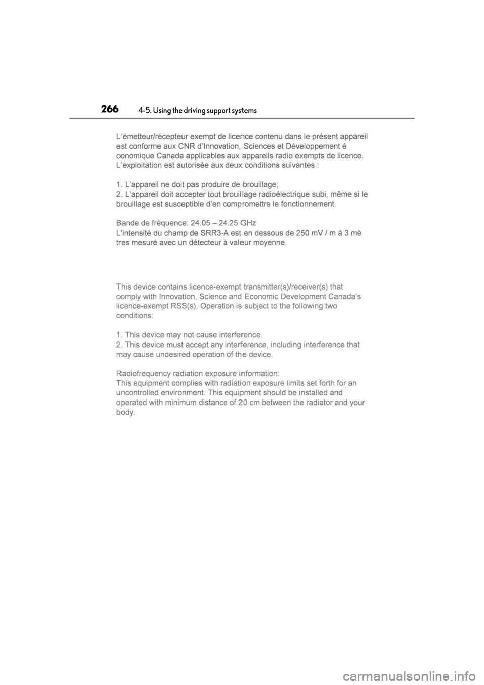 LEXUS LS500 2021 Owners Manual 2664-5. Using the driving support systems LEXUS LS500 2021 Owners Manual 2664-5. Using the driving support systems