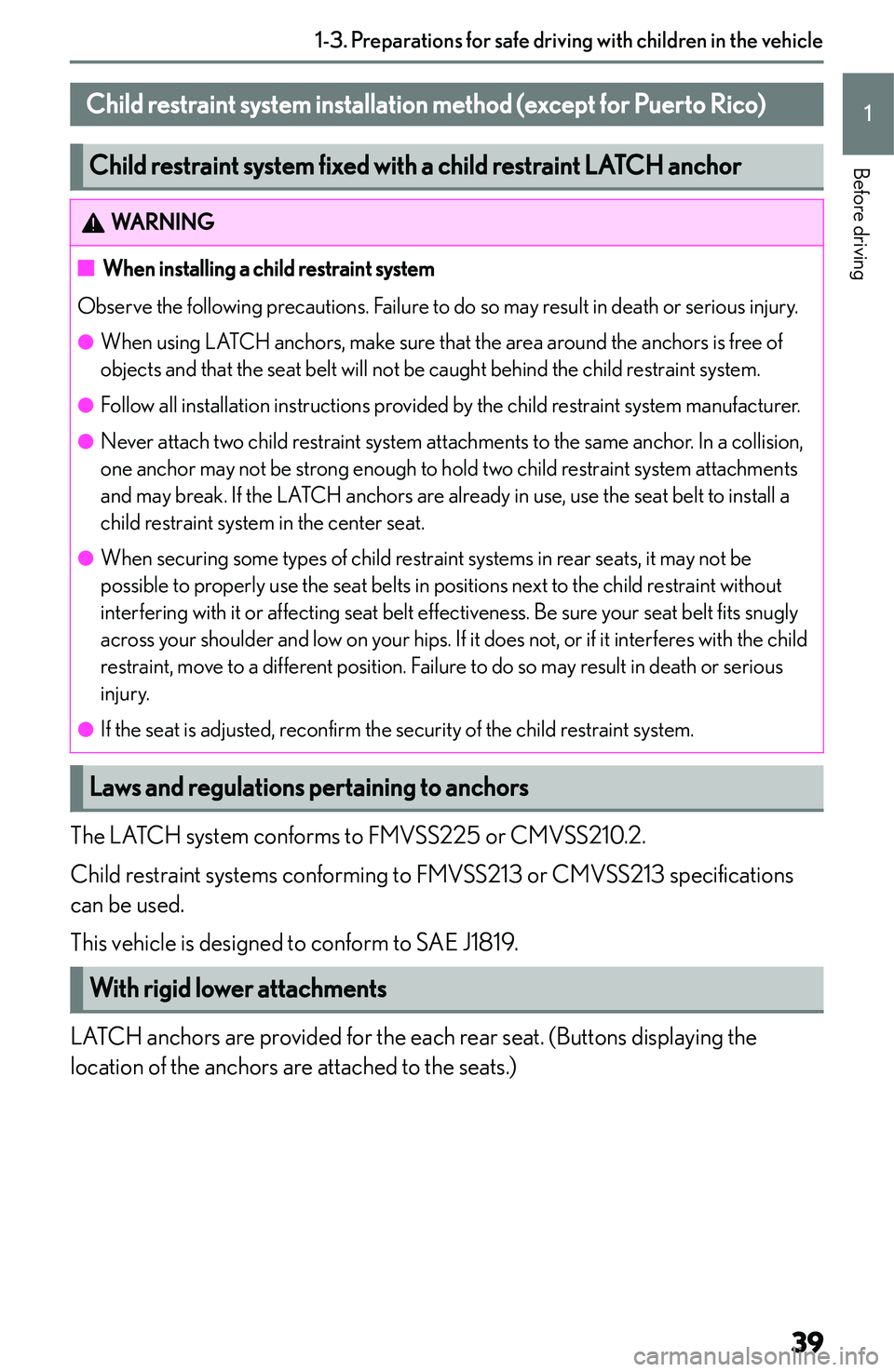 LEXUS NX250 350 2023 Service Manual �C�h�i�l�d��r�e�s�t�r�a�i�n�t��s�y�s�t�e�m��i�n�s�t�a�l�l�a�t�i�o�n��m�e�t�h�o�d��(�e�x�c�e�p�t��f�o�r��P�u�e�r�t�o��R�i�c�o�)
�C�h�i�l�d��r�e�s�t�r�a�i�n�t��s�y�s�t�e�m��f�i�x�e�d��w�i�t�