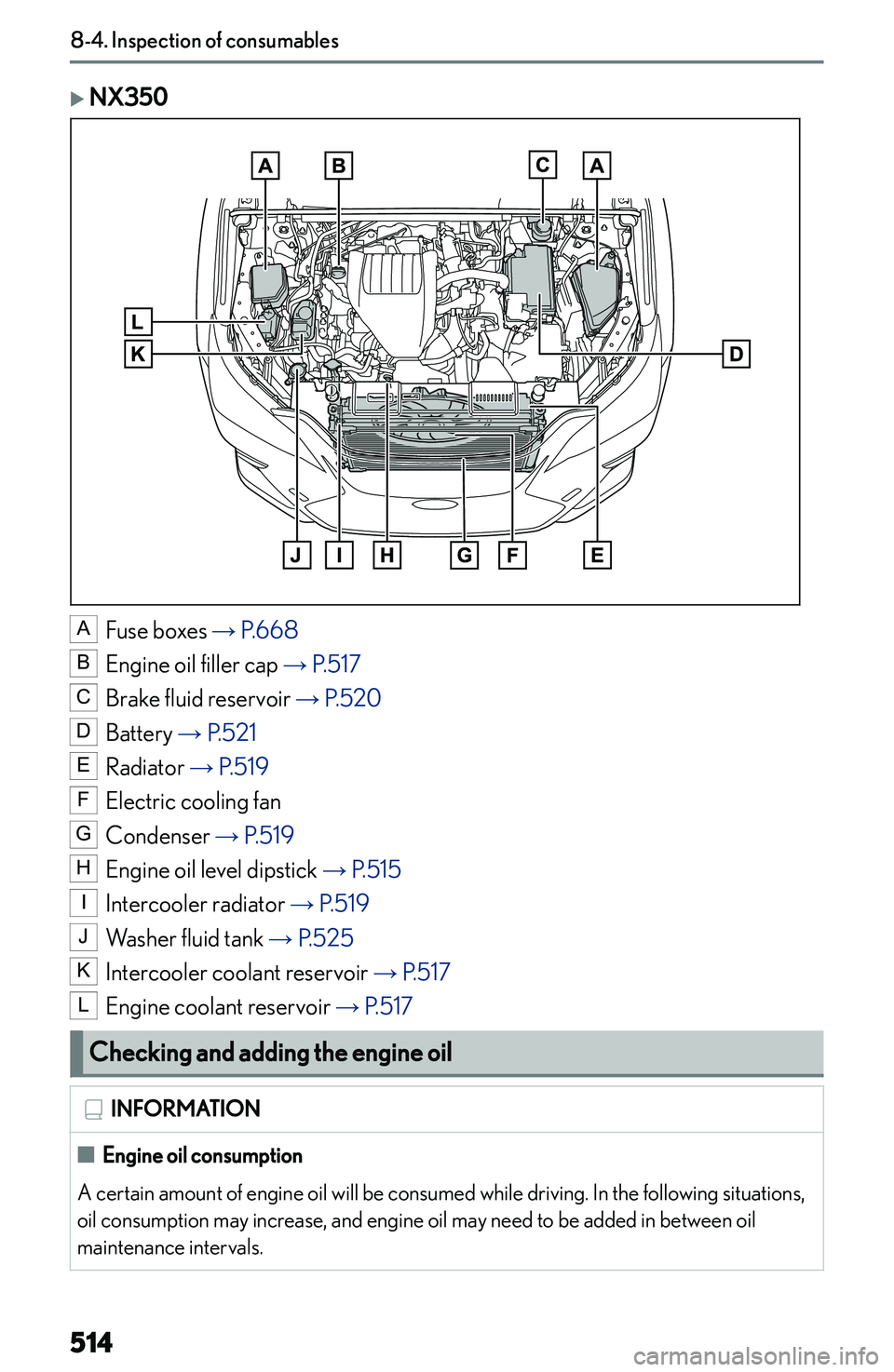 LEXUS NX250 350 2023  Owners Manual �