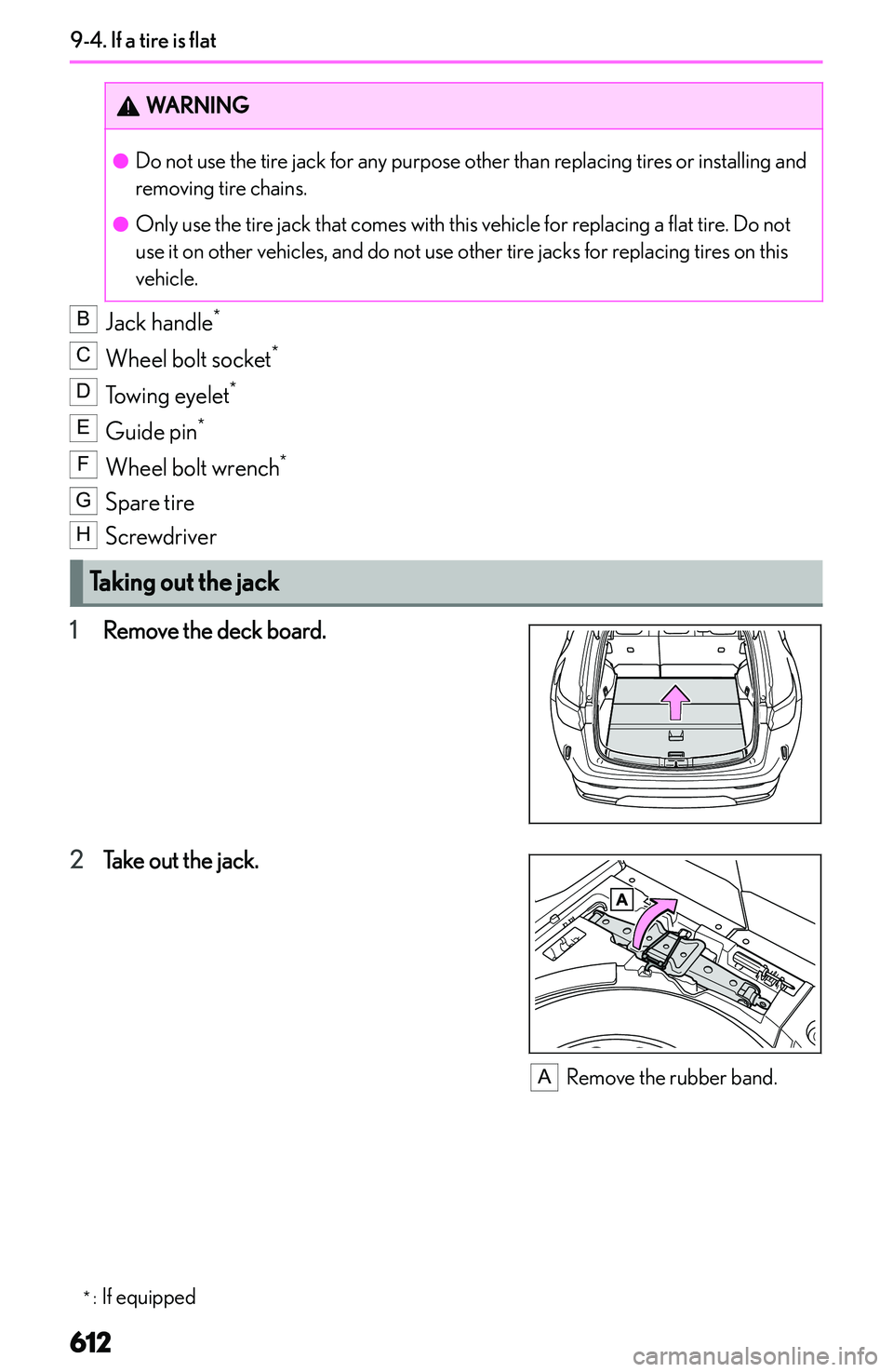 LEXUS NX250 350 2023  Owners Manual �W�A�R�N�I�N�G�