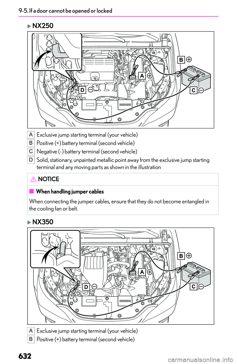 LEXUS NX250 350 2023  Owners Manual �