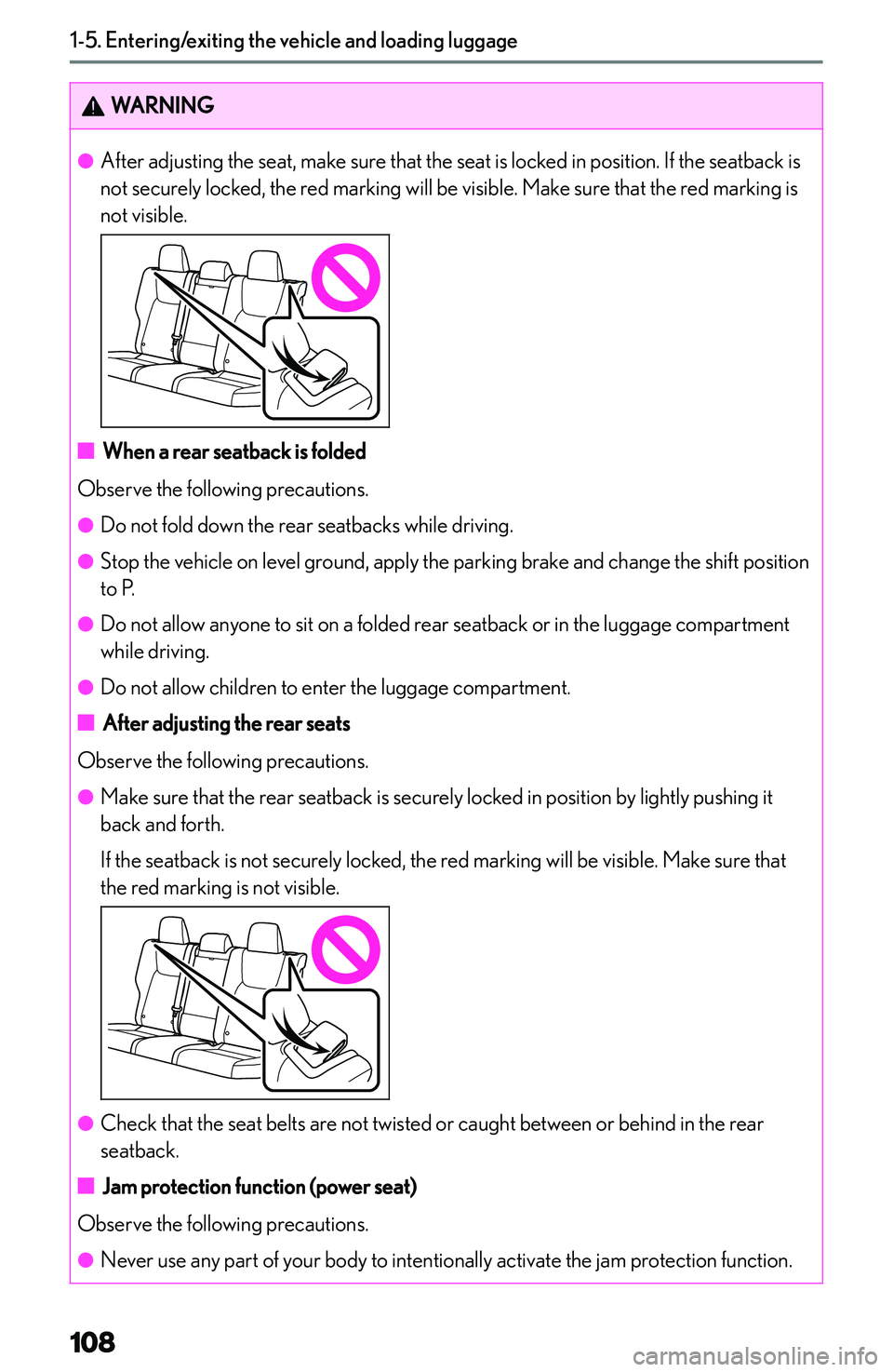 LEXUS NX300h 2022  Owners Manual �W�A�R�N�I�N�G�