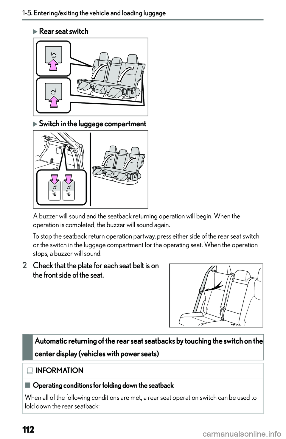 LEXUS NX300h 2022  Owners Manual �