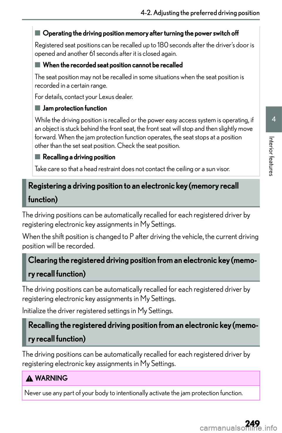 LEXUS NX300h 2022  Owners Manual �
