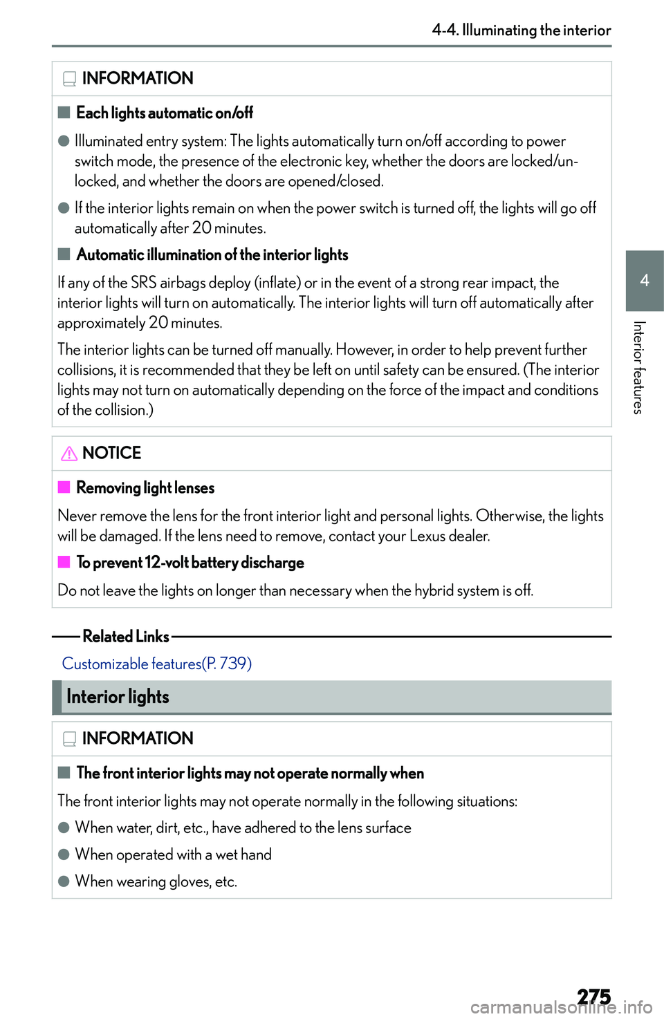 LEXUS NX300h 2022  Owners Manual �I�N�F�O�R�M�A�T�I�O�N�