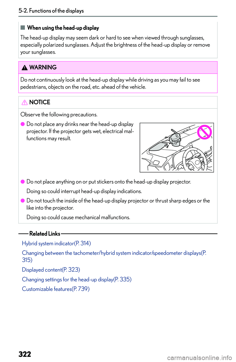 LEXUS NX300h 2022  Owners Manual �