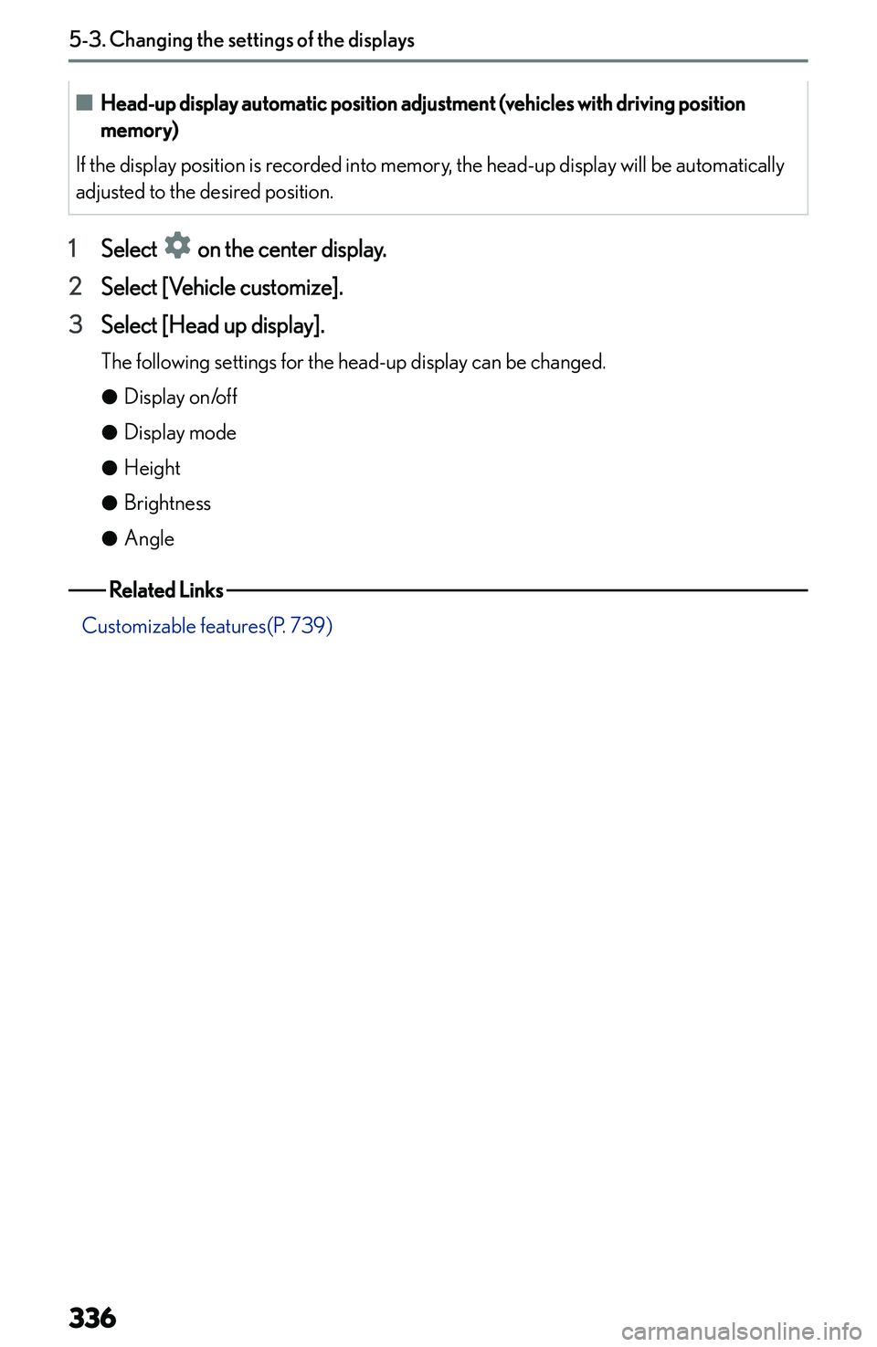 LEXUS NX300h 2022  Owners Manual �