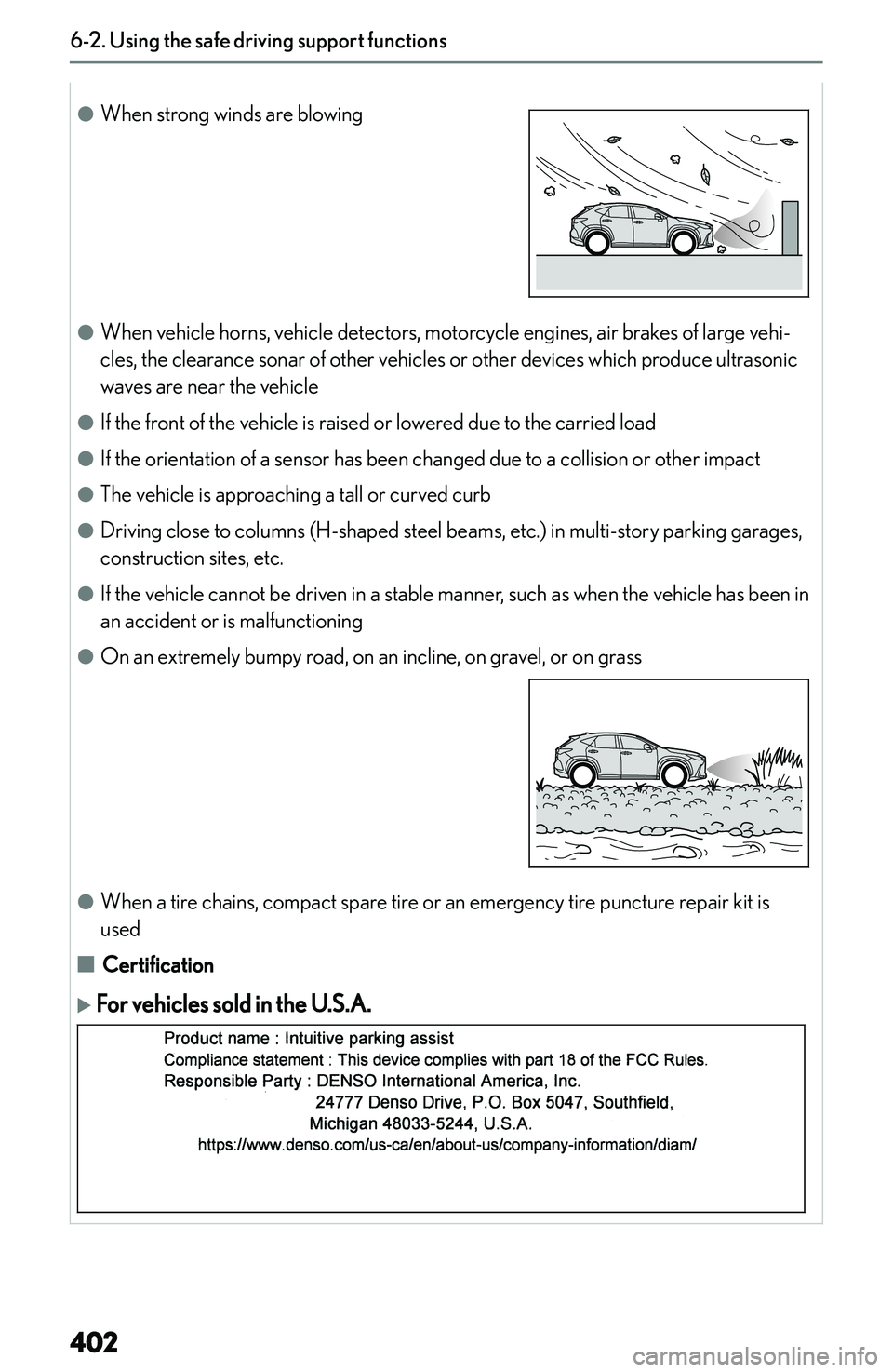 LEXUS NX300h 2022  Owners Manual �