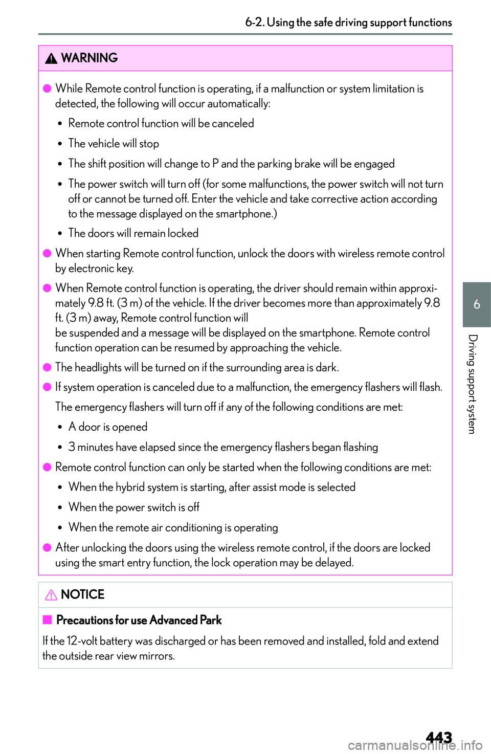 LEXUS NX300h 2022  Owners Manual �W�A�R�N�I�N�G�