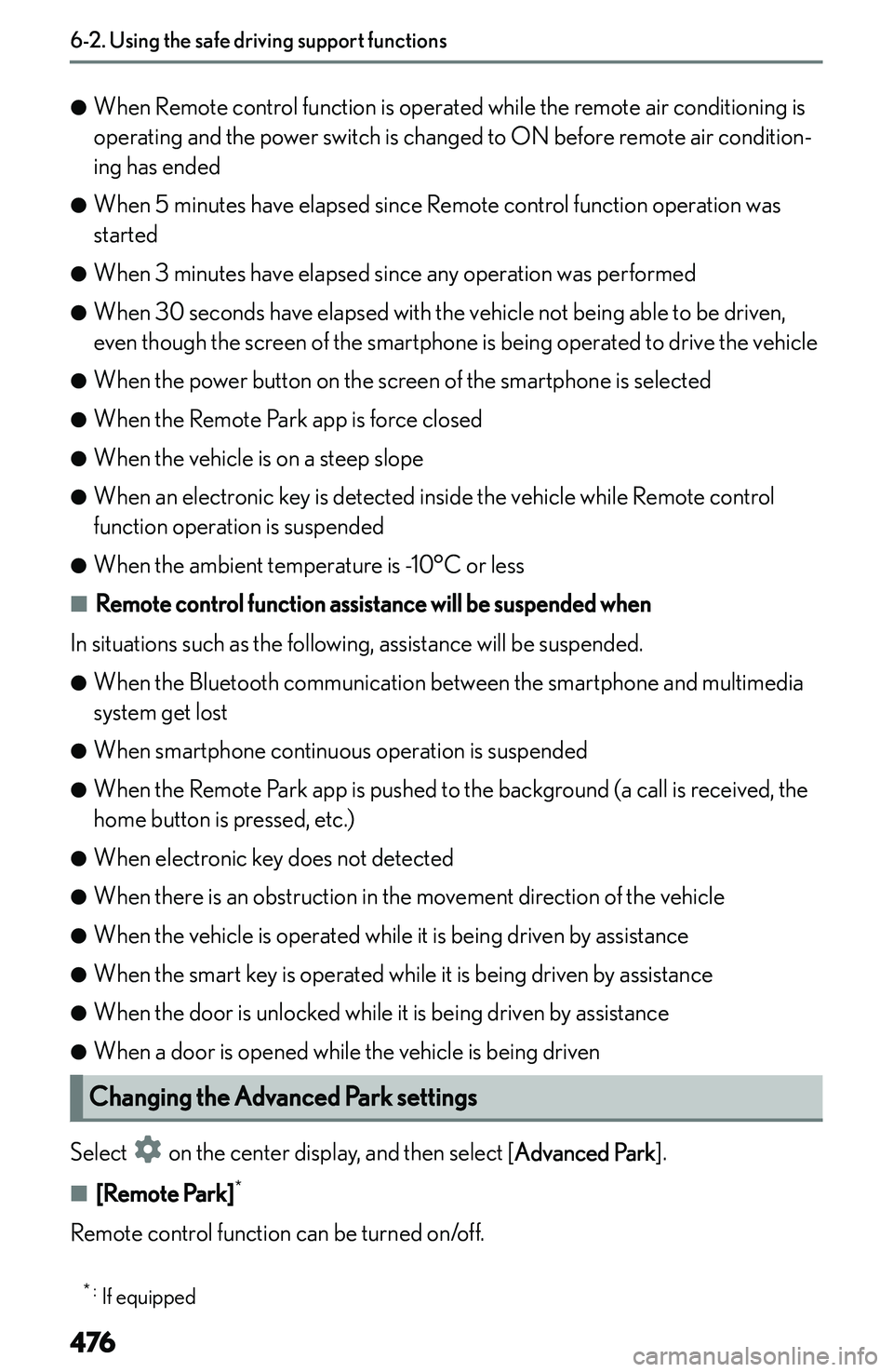 LEXUS NX300h 2022  Owners Manual �