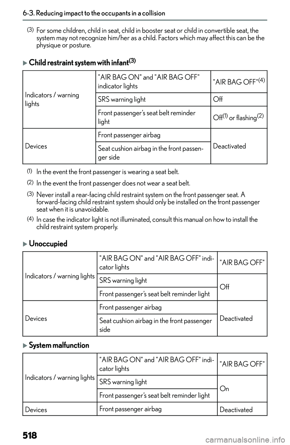 LEXUS NX300h 2022  Owners Manual �(�3�)�F�o�r� �s�o�m�e� �c�h�i�l�d�r�e�n�,� �c�h�i�l�d� �i�n� �s�e�a�t�,� �c�h�i�l�d� �i�n� �b�o�o�s�t�e�r� �s�e�a�t� �o�r� �c�h�i�l�d� �i�n� �c�o�n�v�e�r�t�i�b�l�e� �s�e�a�t�,� �t�h�e
�s�y�s�t�e�m� �