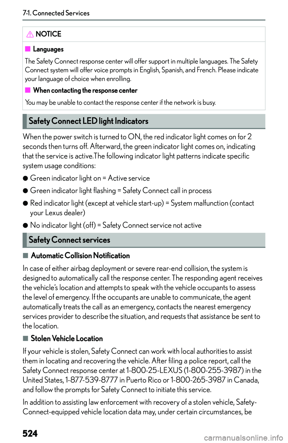 LEXUS NX300h 2022  Owners Manual �N�O�T�I�C�E�