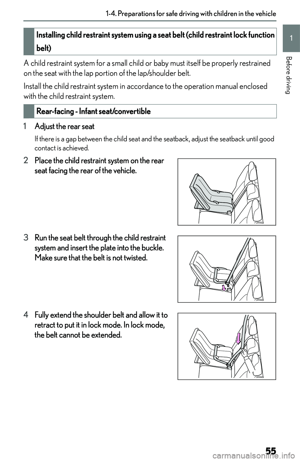LEXUS NX300h 2022 Workshop Manual �I�n�s�t�a�l�l�i�n�g��c�h�i�l�d��r�e�s�t�r�a�i�n�t��s�y�s�t�e�m��u�s�i�n�g��a��s�e�a�t��b�e�l�t��(�c�h�i�l�d��r�e�s�t�r�a�i�n�t��l�o�c�k��f�u�n�c�t�i�o�n
�b�e�l�t�)
�A� �c�h�i�l�d� �r�e�s�t