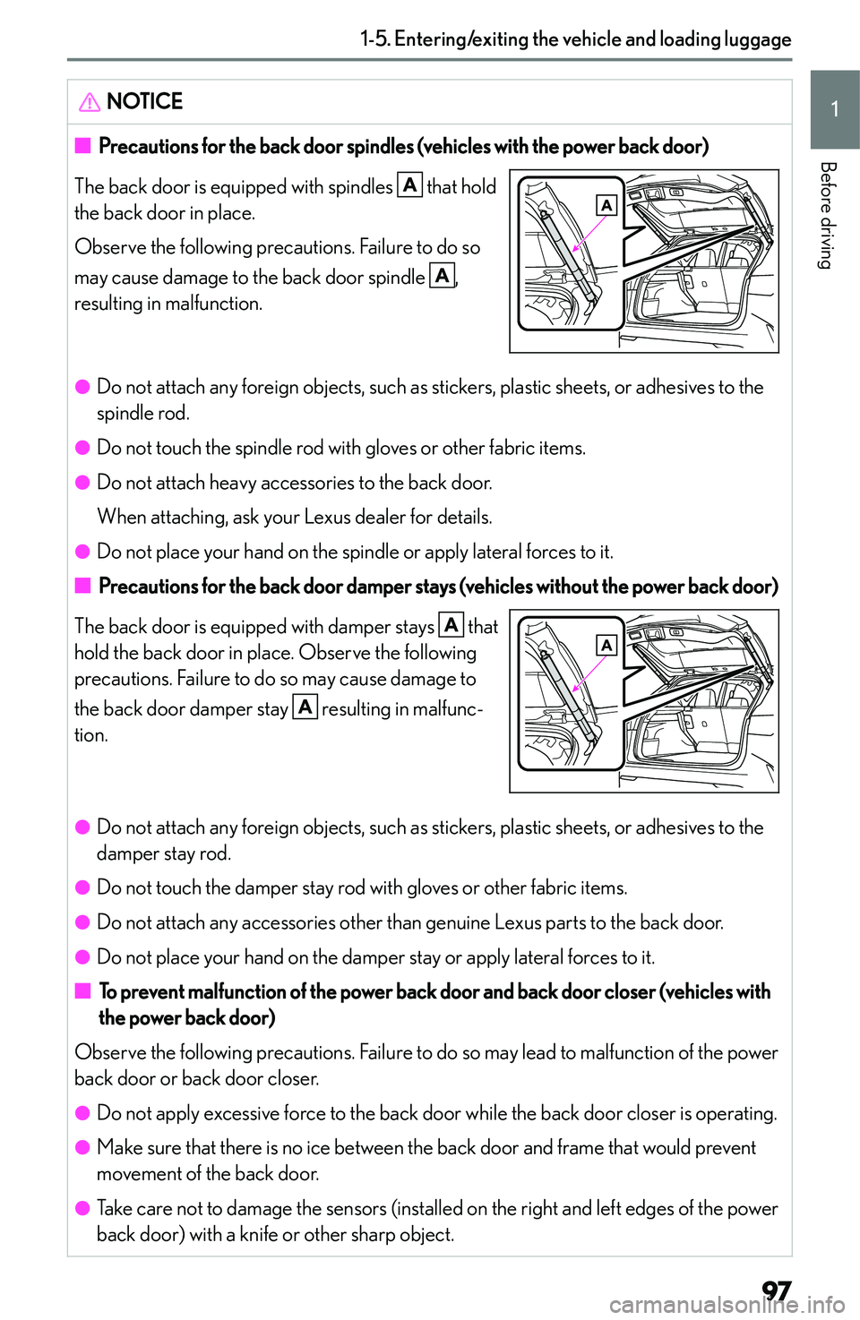 LEXUS NX300h 2022  Owners Manual �N�O�T�I�C�E�