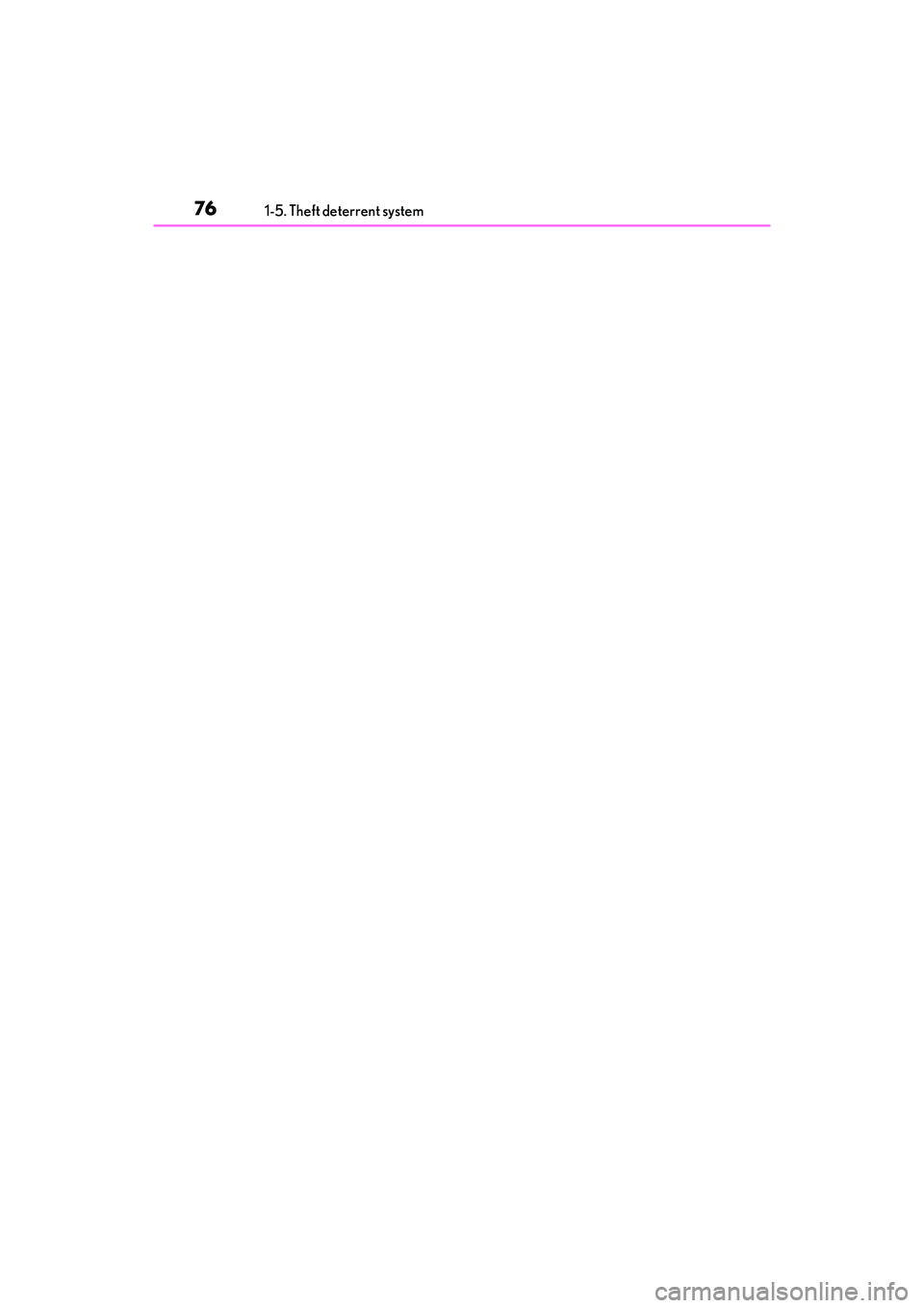LEXUS RX450h 2022 Manual PDF 761-5. Theft deterrent system LEXUS RX450h 2022 Manual PDF 761-5. Theft deterrent system