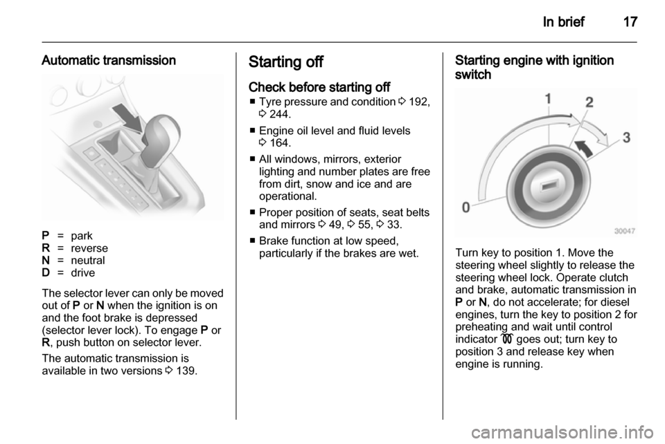 OPEL ASTRA H 2011.5 User Guide 