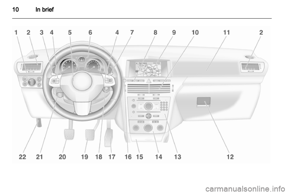 OPEL ASTRA H 2011.5  Owners Manual 