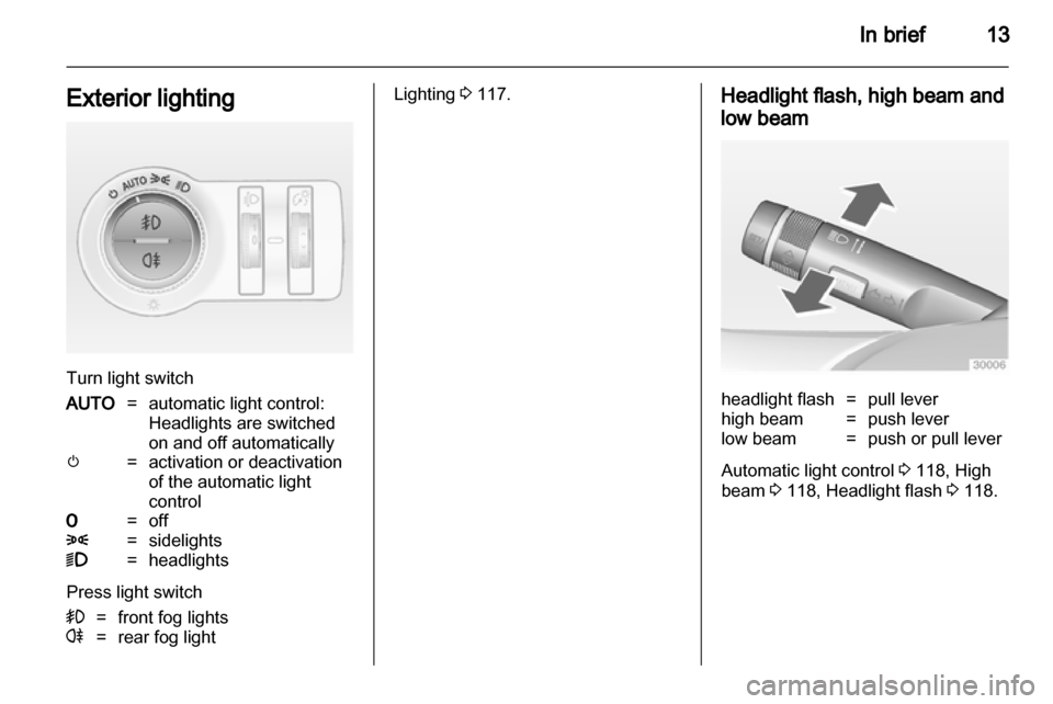 OPEL ASTRA J 2011 User Guide 
