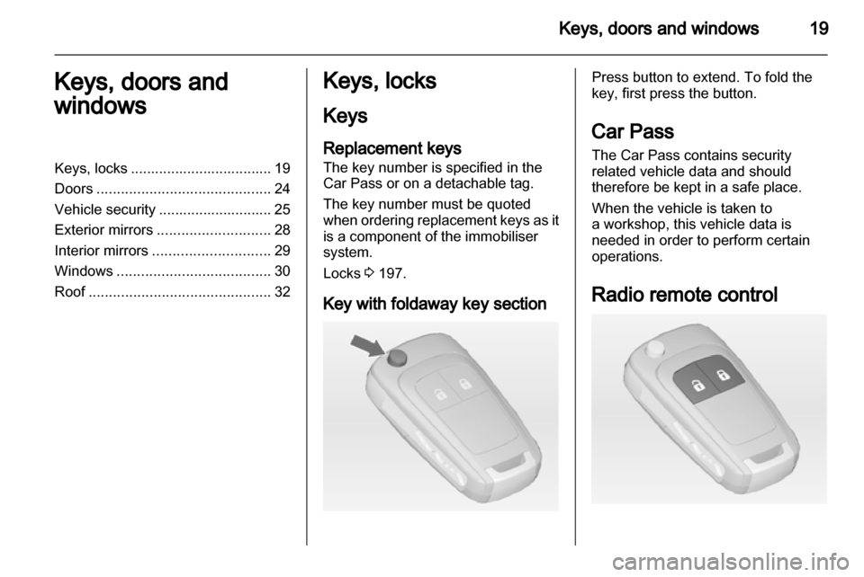 OPEL ASTRA J 2011 User Guide 
