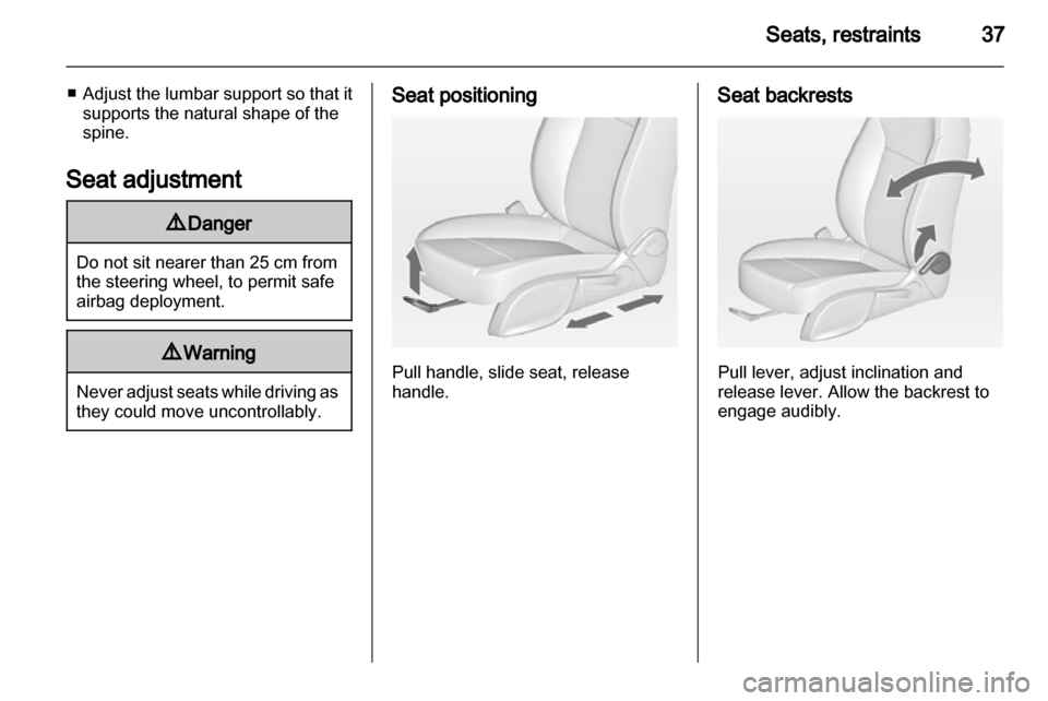 OPEL ASTRA J 2011 Owners Guide 