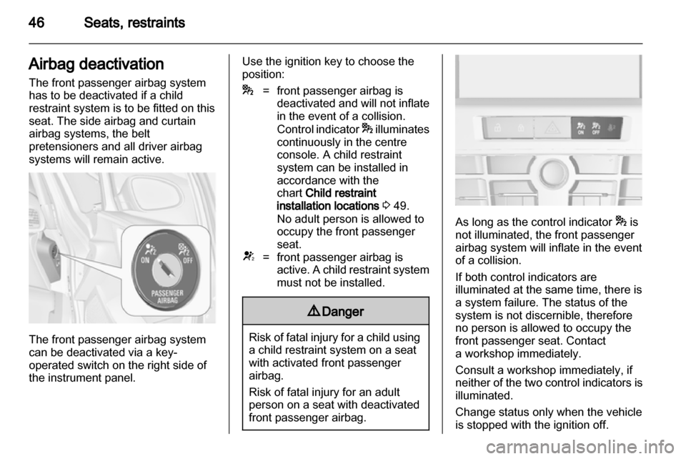 OPEL ASTRA J 2011 Service Manual 