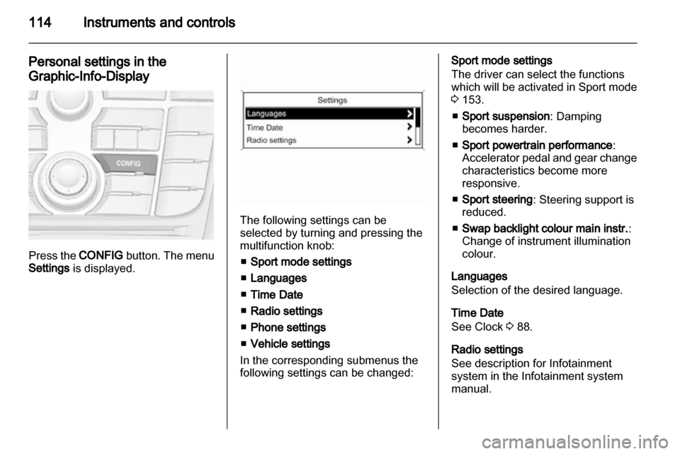 OPEL ASTRA J 2011.5  Owners Manual 