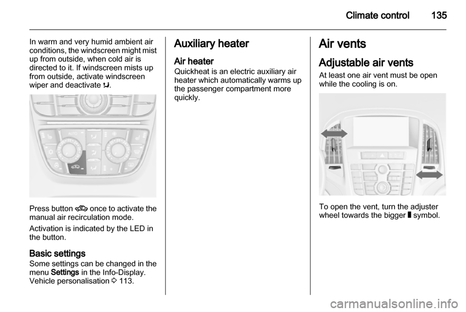OPEL ASTRA J 2011.5 Owners Manual OPEL ASTRA J 2011.5 Owners Manual