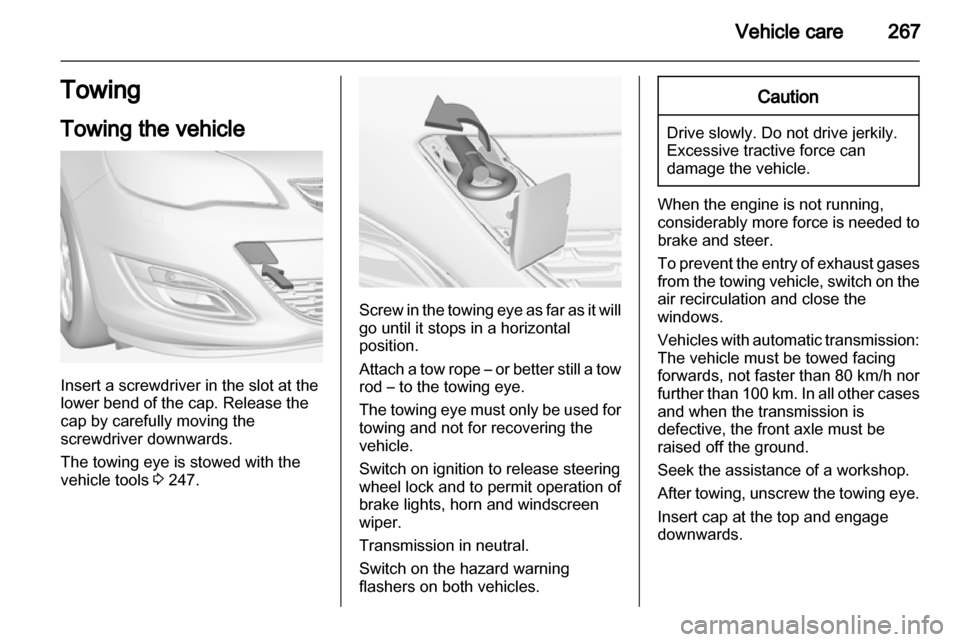 OPEL ASTRA J 2013  Manual user 