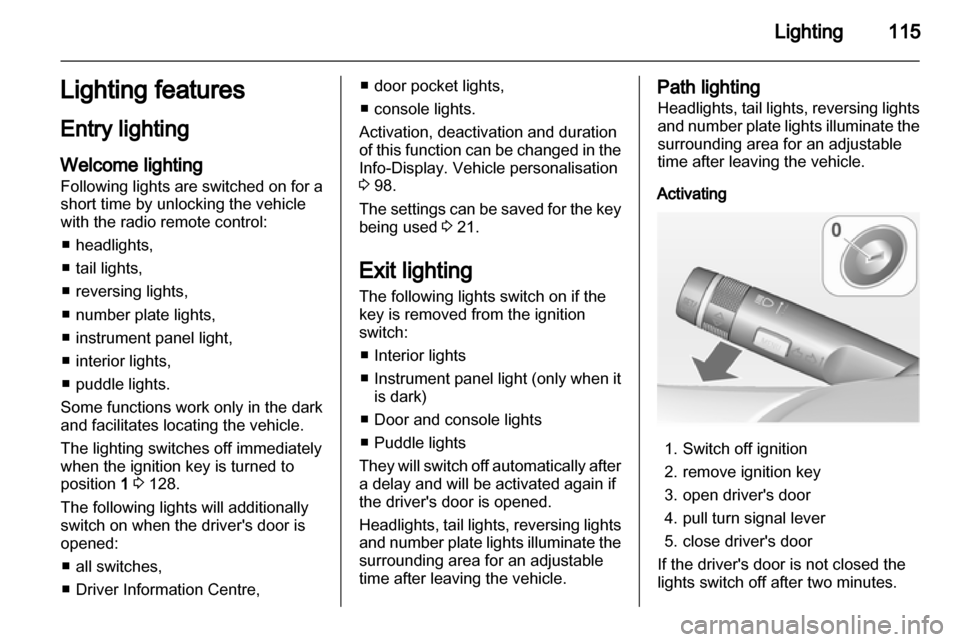 OPEL CASCADA 2013.5 Owners Manual OPEL CASCADA 2013.5 Owners Manual