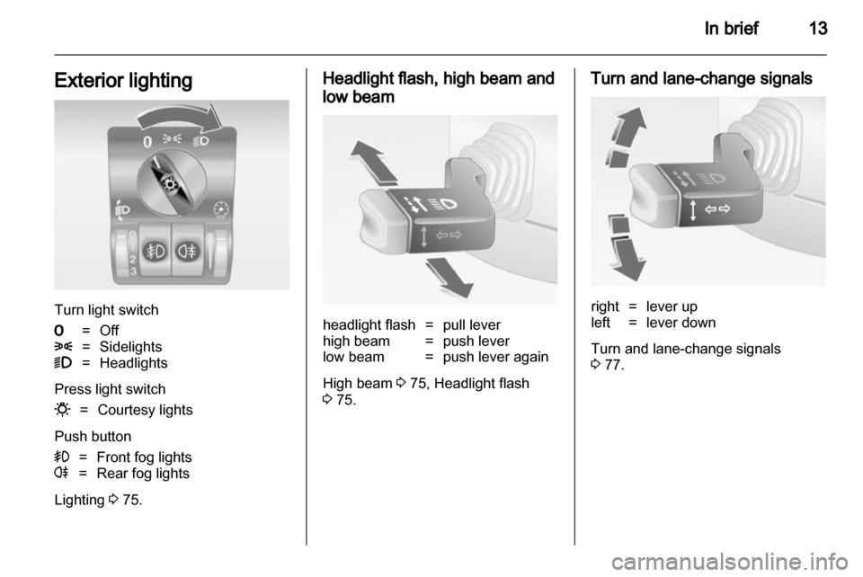 OPEL COMBO 2011.5 User Guide OPEL COMBO 2011.5 User Guide