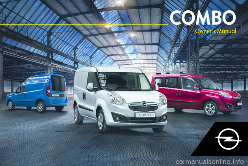 OPEL COMBO D 2018  Owners Manual 