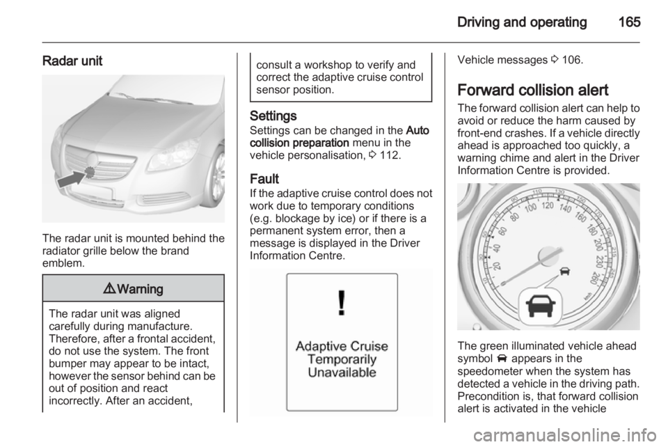 OPEL INSIGNIA 2013 Owners Manual OPEL INSIGNIA 2013 Owners Manual