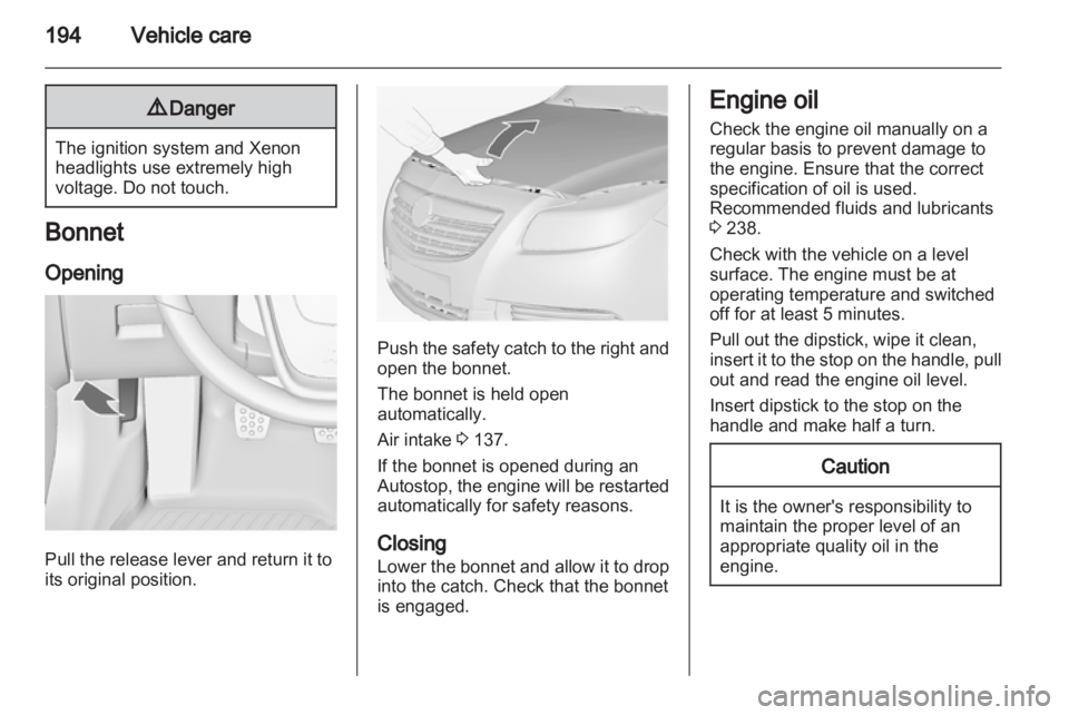 OPEL INSIGNIA 2013 Owners Manual OPEL INSIGNIA 2013 Owners Manual