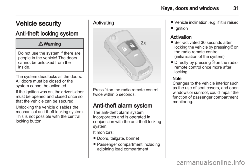 OPEL INSIGNIA 2013 Owners Guide OPEL INSIGNIA 2013 Owners Guide