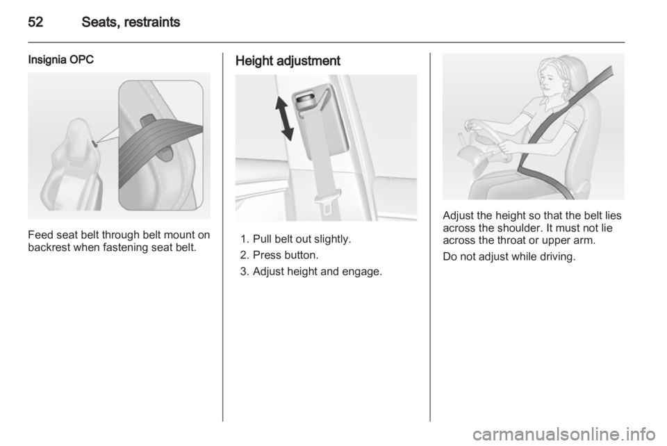 OPEL INSIGNIA 2013 Workshop Manual OPEL INSIGNIA 2013 Workshop Manual