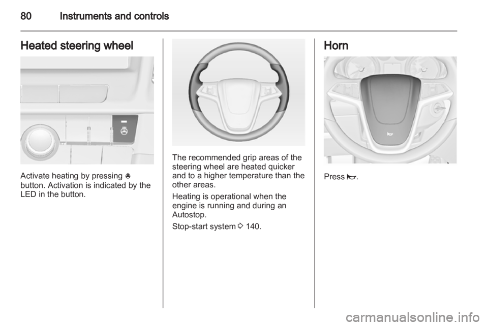 OPEL INSIGNIA 2013 Manual Online OPEL INSIGNIA 2013 Manual Online