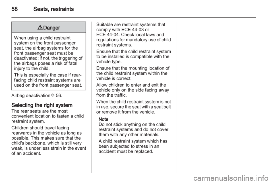 OPEL INSIGNIA 2013.5 Workshop Manual 