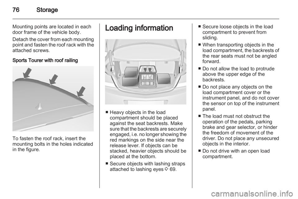 OPEL INSIGNIA 2013.5 Manual PDF 