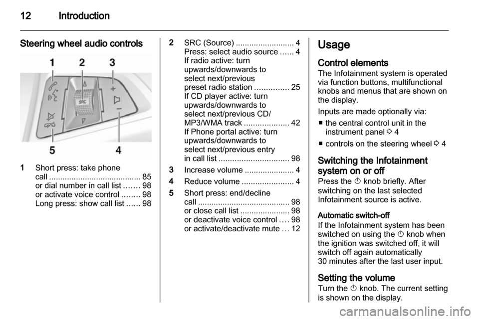 OPEL MERIVA 2011  Infotainment system 