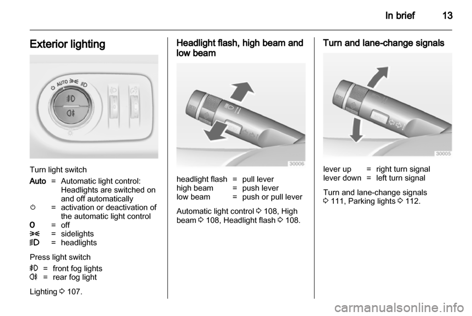 OPEL MERIVA 2011 User Guide OPEL MERIVA 2011 User Guide
