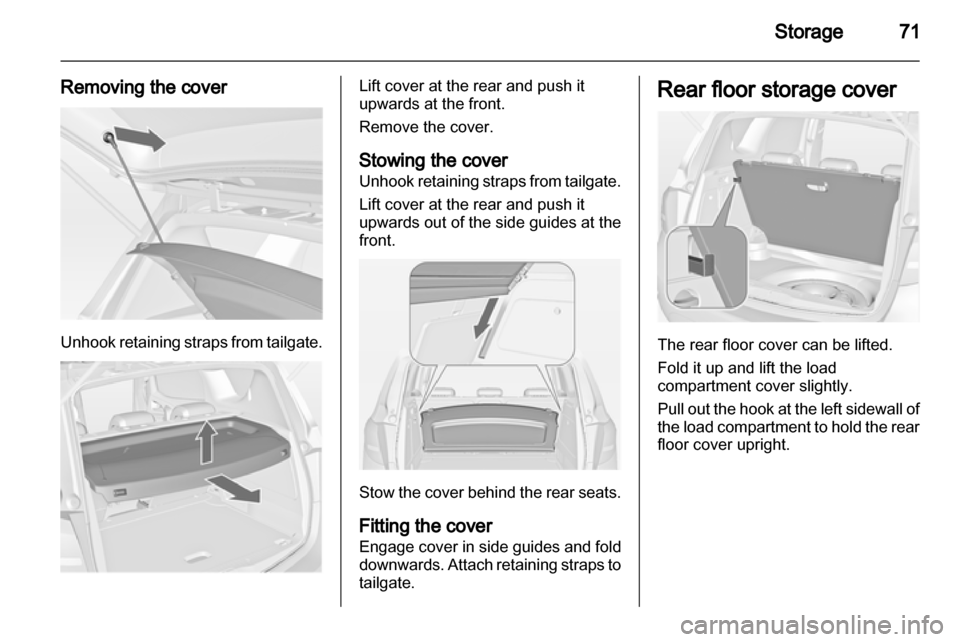 OPEL MERIVA 2011 Manual PDF 