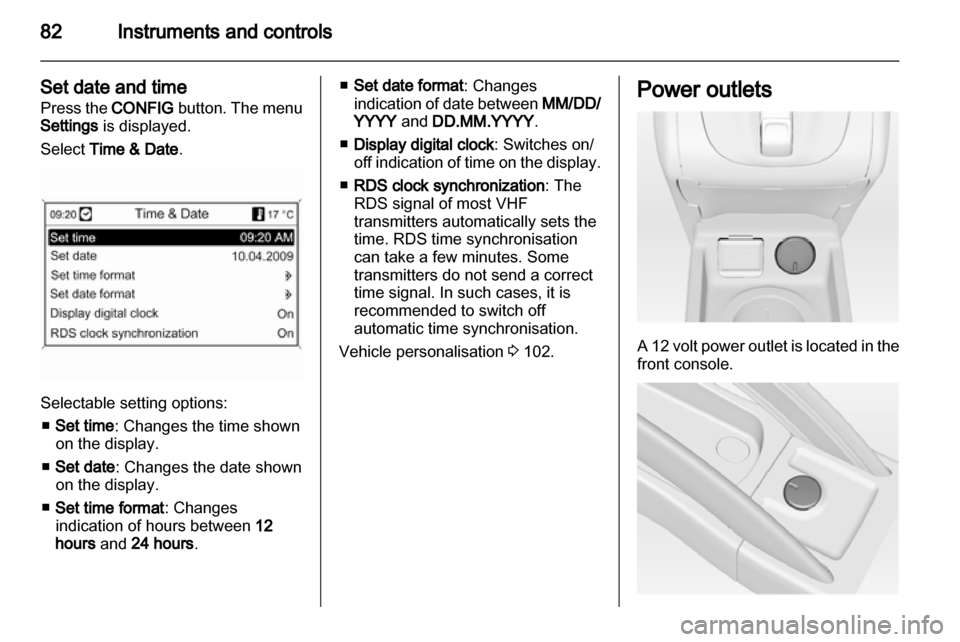 OPEL MERIVA 2011 Manual Online 