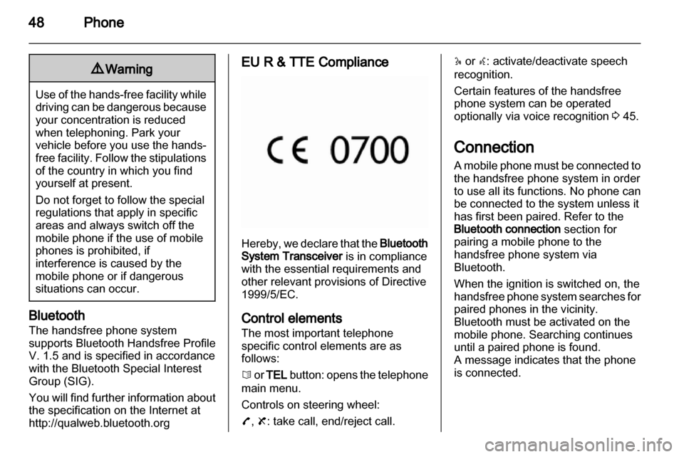 OPEL MOVANO_B 2011.5 Infotainment system OPEL MOVANO_B 2011.5 Infotainment system