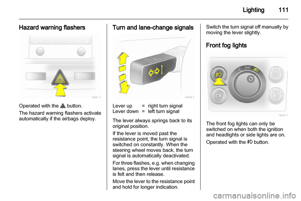 OPEL ZAFIRA 2010 Owners Manual OPEL ZAFIRA 2010 Owners Manual
