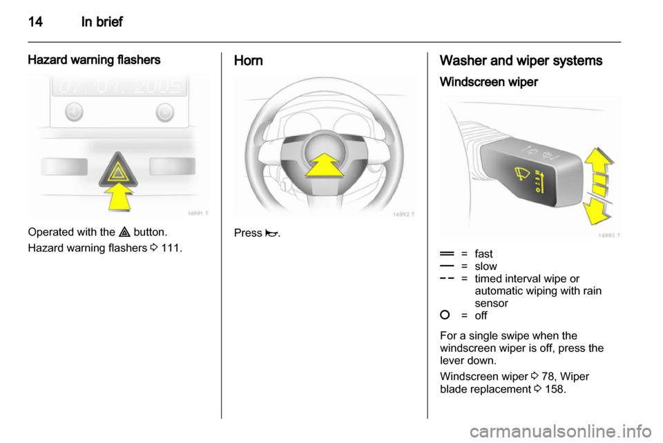 OPEL ZAFIRA 2010 User Guide 