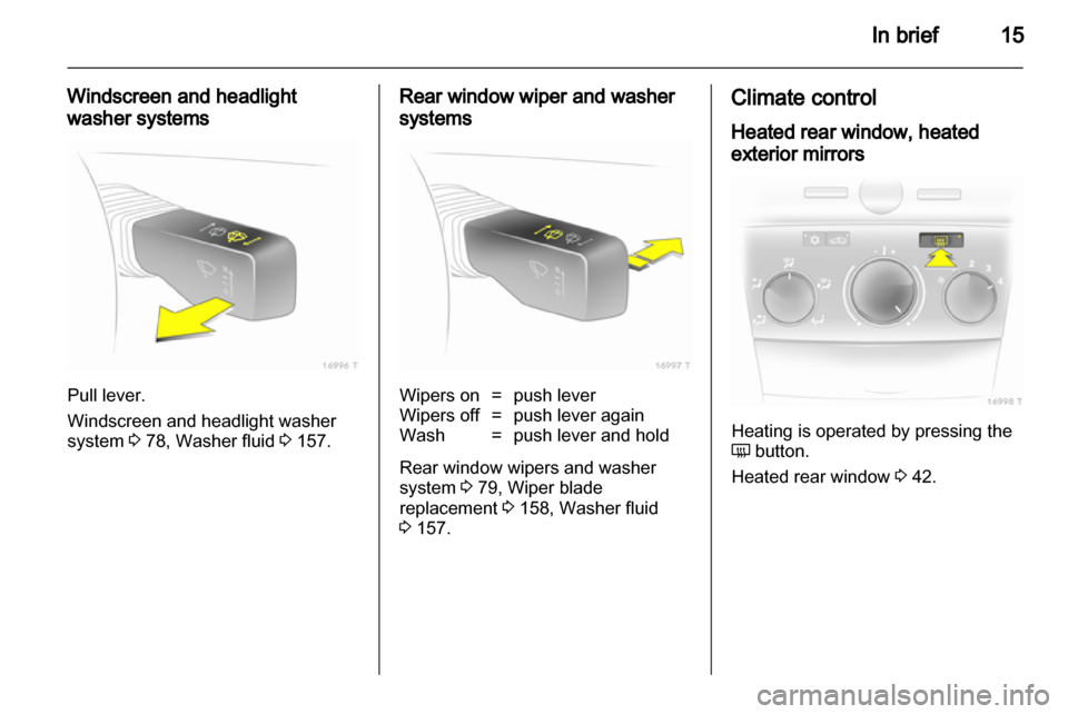 OPEL ZAFIRA 2010 User Guide 