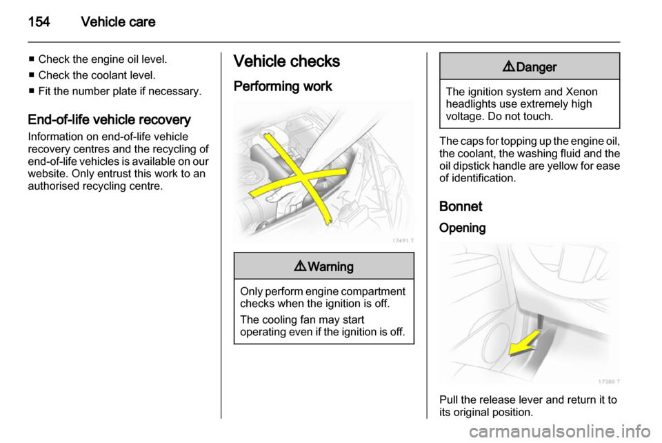OPEL ZAFIRA 2010  Owners Manual 